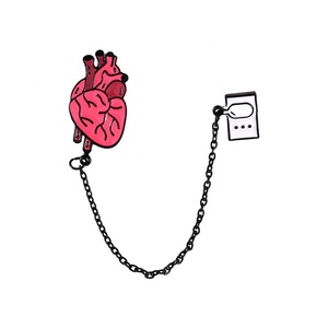 Phong cách khác nhau tùy chỉnh các cơ quan Mô hình giải phẫu hình dạng cá nhân men <span class=keywords><strong>Pin</strong></span> huy hiệu chuỗi y tá y tế ve áo <span class=keywords><strong>Pin</strong></span> men huy hiệu - Product Image 6