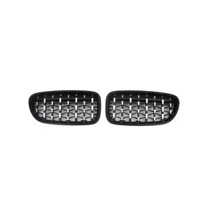 Parrillas Delanteras Negras Meteor Silver ABS para BMW Serie 3 E90 2008-2011 - Product Image 2