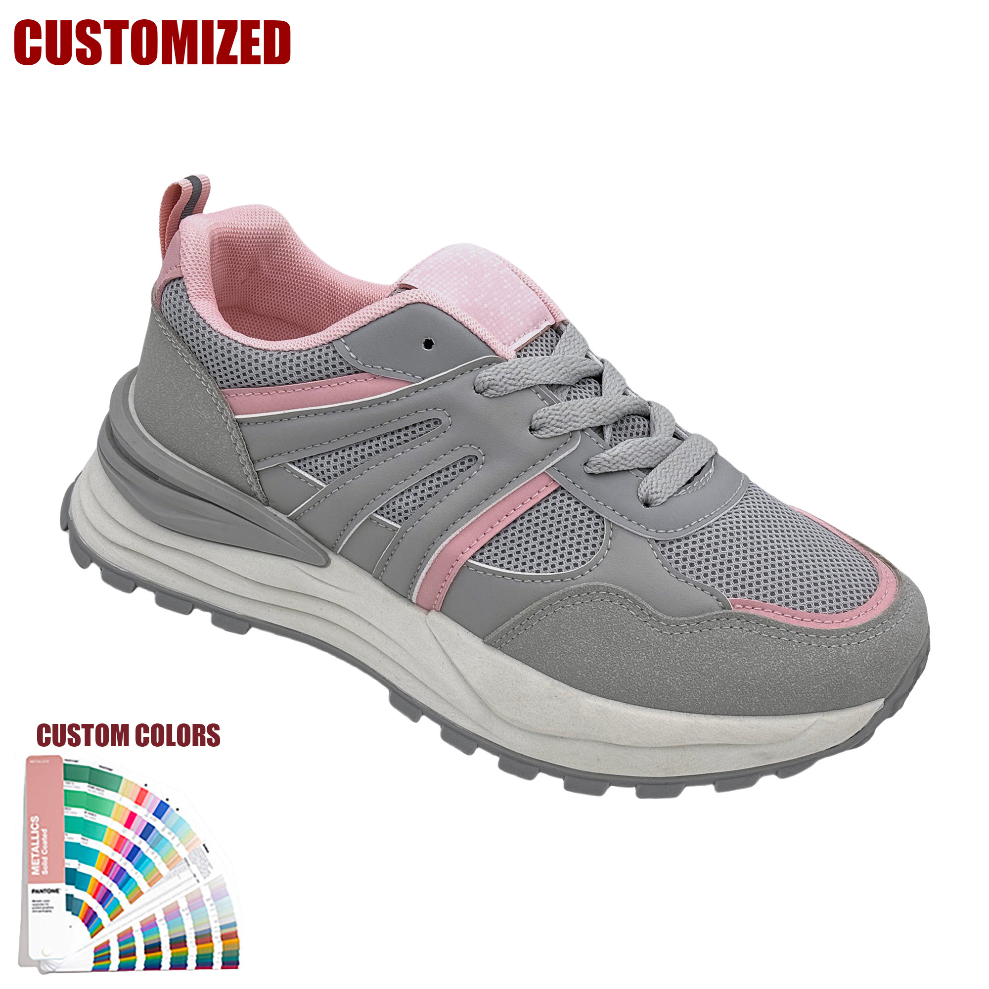 Women's Comfortable Daily Outdoor Sports Sneakers New Footwear Designer Breathable Running Sport Shoes Good Price for Autumn
