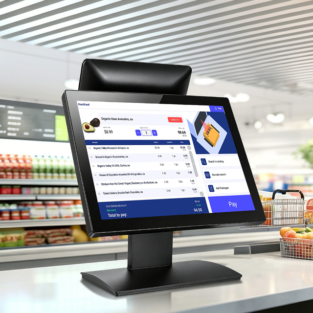 Wholesale 15 Android POS Terminal for Beauty Salon Grocery Store OEM ODM POS Systems Cash Register