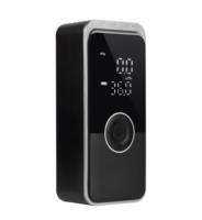 Gonfleur de pneus puissant 12V ABS, compresseur d'air portable, manomètre numérique, moniteur de pression, pompe intelligente, lumières rapides, CE