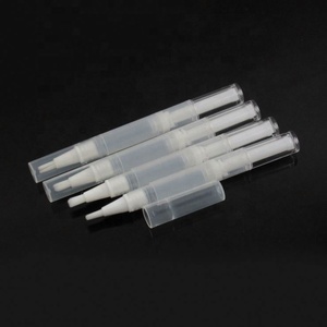 Custom logo 2ml 3ml 5ml Cosmetic Empty Transparent Twist Nail Cuticle Oil Pens with <b>Brush</b> Applicator - Product Image 6