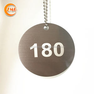 Venta caliente de alta calidad personalizado grabado único número placas de metal - Product Image 5