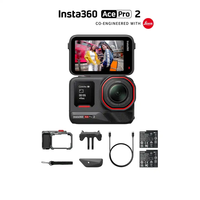 Caméra d'action Insta360 Ace Pro 2 8K avec objectif Leica, 50MP, 4K120fps, étanche à 12m, 1800mAh, écran tactile rotatif à 2,5 pouces, stabilisation FlowState