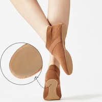 Chaussures de danse jazz à semelle souple pour femmes, vente en gros d'usine BW81, baskets professionnelles pour la danse folklorique chinoise et la danse carrée