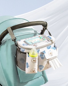 Mochila ligera para pañales de Material Oxford, compartimento de gran capacidad, patrón de dibujos animados, múltiples métodos de transporte, portátil - Product Image 2