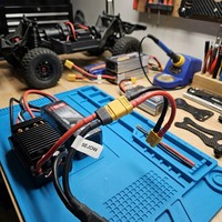 SEJOW XT90 Anti-Spark-Stecker 90A Sicherer Hot-Connect ESC-Schutz RC 6S LiPo Hochleistungs-Silikon OEM