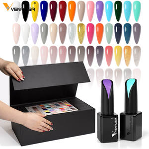 VENALISA-Juego de <span class=keywords><strong>esmalte</strong></span> de Gel semitransparente, set de Base <span class=keywords><strong>mate</strong></span>, 15ml, 60 unidades - Product Image 3