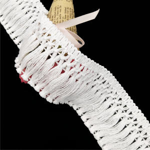 6cm 100% algodón a granel lejía borla flecos encaje - Product Image 1