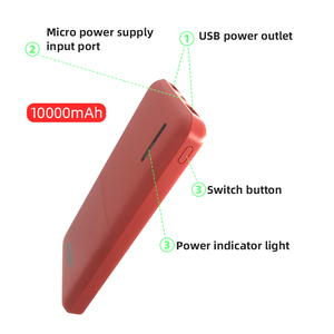 Cargador de Banco de energía <span class=keywords><strong>portátil</strong></span> de alta capacidad <span class=keywords><strong>10000mAh</strong></span> Pantalla LED <span class=keywords><strong>Batería</strong></span> externa <span class=keywords><strong>para</strong></span> teléfono 3A Calidad - Product Image 2