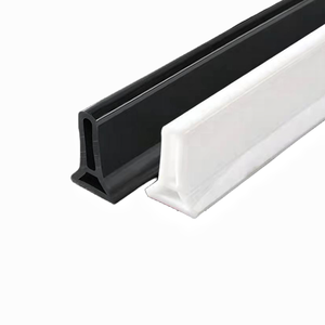 Partición divisoria acrílica personalizada para baño, inodoro y ducha con accesorios incluidos, productos de goma - Product Image 1