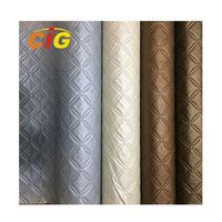 Cuir synthétique PVC PU de haute qualité, populaire, en stock pour machines, tissu miroir PVC, cuir PVC