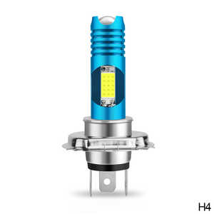 Ampoules de phare de <span class=keywords><strong>moto</strong></span> LED H4 H6 BA20D COB Chips H7 H6 BA20D H4 P15D 6000K 800LM RGB Lumière de scooter blanche Accessoires de <span class=keywords><strong>moto</strong></span> - Product Image 1