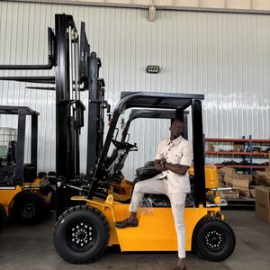 Chine 3.5 tonnes Diesel chariot élévateur livraison rapide 3 tonnes portable chariots élévateurs <span class=keywords><strong>recrutement</strong></span> Agent entrepôt nouveau chariot élévateur prix - Product Image 1