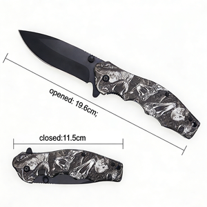 Cuchillo de Bolsillo Plegable Multifuncional de Acero Inoxidable para Supervivencia Táctica, Caza y Camping, Venta Caliente de Fábrica - Product Image 3