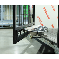 Hot Sale Metal Square Tube Hunde kiste-Hochleistungs-Eisen-Stahl-Zwinger für große Hunde