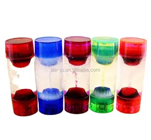 Gifts Customize OEM Craft Double Plastic Colorful End Liquid Hourglass Timer