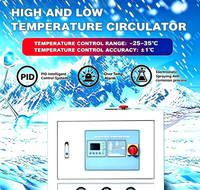 Vente chaude usine : Refroidisseur de marque renommée -25-35°C, haute qualité, portable, avec pompe à moteur, refroidissement par eau, pour prix compétitif