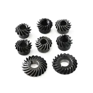 Custom Bevel gear 90 Degree Box 0.4 Modulus K Series Helical Rod Steel Iron Bevel Gear