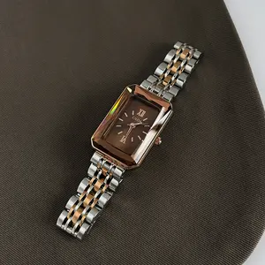 Montre CILOA marron rétro personnalisable pour femmes, nouvelle tendance 2025, mode de haute qualité, étanche, cadeau de luxe, montre à quartz - Product Image 4