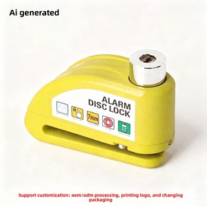 Nouvelle alarme antivol pour disque de frein de voiture, vélo, moto - Verrou extérieur étanche à haute intensité sonore - Product Image 2