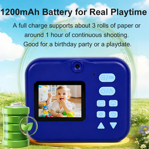 Mini Fotocamera Digitale Istantanea per Bambini con <span class=keywords><strong>Stampa</strong></span> Termica, Schermo da 2'', Batteria da 1200mAh, 200DPI, OEM/ODM - Product Image 5