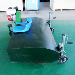Self Propelled Lawn Dethatcher Scarifier Grass Raking Machine <b>Gasoline</b> Powered Turf Cleaning for Maintenance - Product Image 6