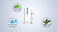 0 alcool saveur menthe 9ml Portable Oral rafraîchissant Spray buccal réduire les odeurs haleine désodorisants Logo personnalisé naturel vente en gros OEM