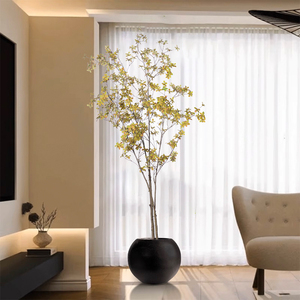 Bất động cảm ứng nhân tạo Cây Mùa Thu Màu sắc chuông cây enkianthus perulatus cho cây xanh vườn Văn phòng topiary mô phỏng thủ công mỹ nghệ - Product Image 3