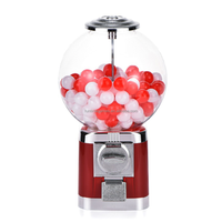Mini distributeur de bonbons à monnayeur avec roues à capsules pour bonbons et jouets, mini machine Gashapon
