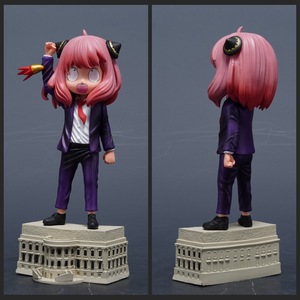 2025 Venta caliente nuevo estilo GK SPY FAMILY Anya COS elegido hijo Dios traje de pie postura juguetes modelo figuras de Anime - Product Image 2