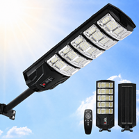 Lampadaire Solaire Écologique 1000W avec Télécommande et Détecteur de Mouvement pour Routes, Villas et Parcs