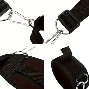 อุปกรณ์พันธนาการทางเพศสำหรับผู้ใหญ่แบบขายส่ง อุปกรณ์ BDSM สายรัดขาและข้อเท้าแบบปรับได้ ตั้งแต่คอถึงต้นขา เหมาะสำหรับคู่รักที่ชื่นชอบการเล่น SM - Product Image 2