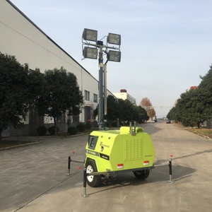 4eva400 7m ánh sáng di động tháp Máy phát điện LED nguồn ánh sáng DIESEL nhiên liệu điện chiếu sáng - Product Image 6
