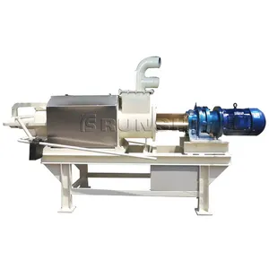 screw press Animal Pig cow goat sheep chicken manure dung dehydrator dewatering solid liquid separator machine for sale