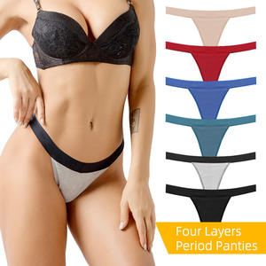 Sexy Damen Auslaufsicherer Perioden-Tanga-Bikini Saugfähiges Höschen - Product Image 1