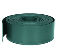 Bordures de parterre de fleurs en plastique de 20 m, bordures réglables de parterre de fleurs en rouleau en plastique pour bordures de chemins, chemins de gravier