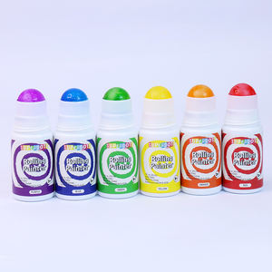Diy Kids Kunst Tekenen Speelgoed 25 Mm Rollende Nib Flessen 50Ml Inkt Marker Verf Graffiti Roller - Product Image 4