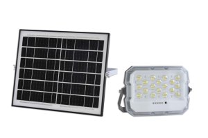 Hot bán năng lượng mặt trời-Powered IP67 không thấm nước ABS LED năng lượng mặt trời nhẹ Lũ lụt ngoài trời điều khiển từ xa đèn nhà máy trực tiếp - Product Image 2