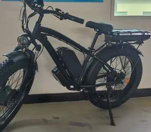 Bicicleta de ciudad eléctrica de <span class=keywords><strong>doble</strong></span> motor con asistencia electrónica de pedal 36V Fat <span class=keywords><strong>Trek</strong></span> Bike sistema de freno de disco 350W Motor sin escobillas - Product Image 2