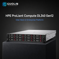 Serveur d'entreprise HPE ProLiant DL340 Gen12 2U en rack