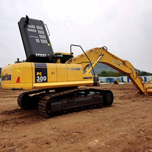 Excavatrice sur chenilles Komatsu PC 300 d'occasion à haute efficacité, machines lourdes d'occasion Komatsu PC300, pas cher à vendre - Product Image 4