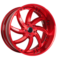 Jantes forgées sur mesure LZT-515 haut de gamme 20 22 24 26 pouces 5x120.65 pour Chevrolet 6 trous, Corvette, Pontiac C6