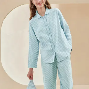 Новая 2024 одежда для сна на заказ, комплект из двух предметов для женщин, пижама с перьями, женские пижамы, новое поступление
