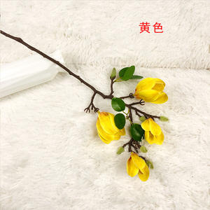 <span class=keywords><strong>2023</strong></span> Offre Spéciale prix usine décoration Simulation fleur Arrangement longue branche Magnolia - Product Image 4