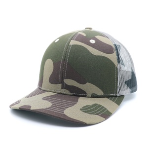 Gorra Trucker OEM Personalizada de Alta Calidad, 6 Paneles, 112 Camo, Visera Precurvada, Malla, Cierre de Hebilla, Estilo Deportivo - Product Image 1