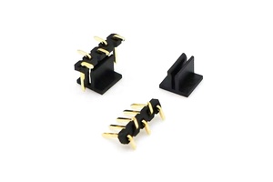 Conector de pines DIN de latón de 2.0mm de paso, de una sola fila, SMT para PCB, SQ0.5mm H1.0mm 1*5P - Product Image 2