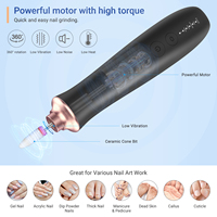Ponceuse à ongles électrique sans fil, personnalisable, avec pièce à main, stylo de ponçage, kit de retrait de gel, ponceuse à ongles puissante