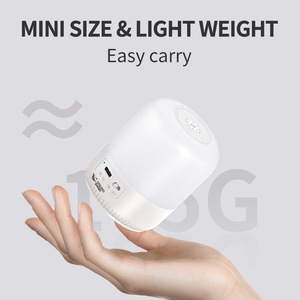 Smiling Shark Outdoor Camping Soft Light <b>USB</b> Rechargeable LED Tabletop Lamp - Product Image 5