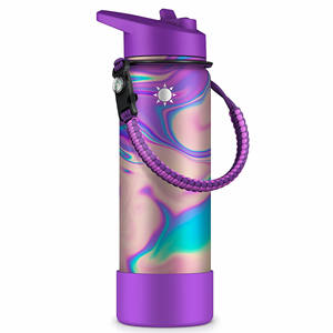 قوارير يومية 32 أونصة ترمس مفرغ الهواء زجاجة ماء إبريق ترمس معزول قارورة من الفولاذ المقاوم للصدأ زجاجة ماء سائبة بمقبض - Product Image 3